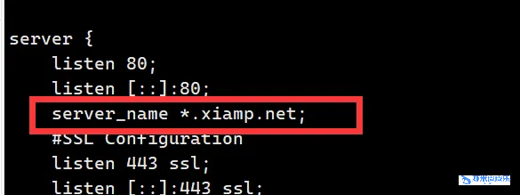 修改 server_name