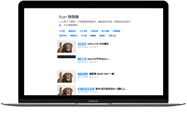 Breeze 简约博客主题